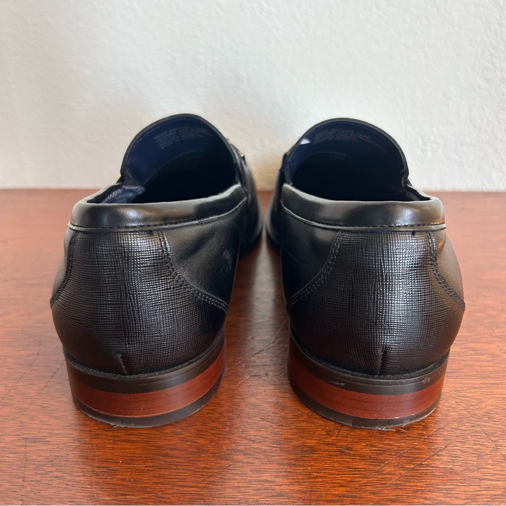 Stacy Adams Black Kaylor Penny Slip On Loafer 10 1/2 EUC 10.5 - Picture 4 of 8